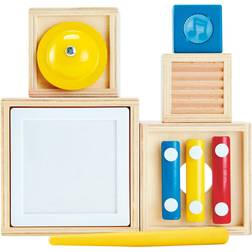 Hape Cubos musicales apilables