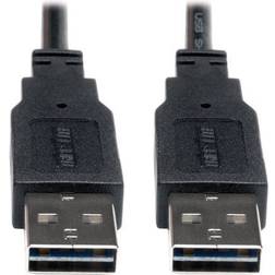Tripp Lite Universal Reversible USB A - USB A 2.0 5.9ft