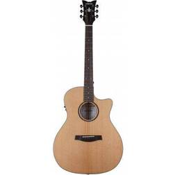 Schecter Orleans Studio Natural Satin Guitare Jumbo acoustique-électrique