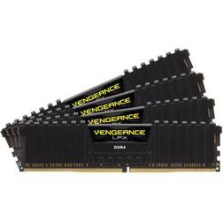 Corsair Vengeance LPX 32GB (4 x 8GB) 288-Pin PC RAM DDR4 4000 (PC4 32000) Desktop Memory Model CMK32GX4M4K4000C19