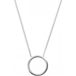 Edblad Circle Necklace Small - Silver