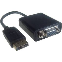 Connekt Gear DisplayPort - VGA M-F 0.2m