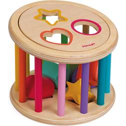 Janod I Wood Shape Sorter Drum