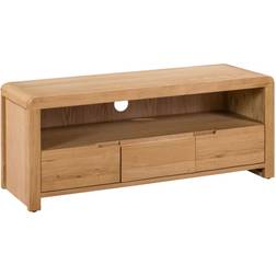 Julian Bowen Curve Oak TV Bench 115x45cm