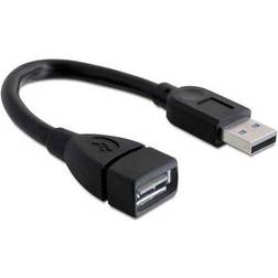 Akyga USB A-USB A M-F 2.0 0.2m