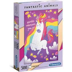 Clementoni Fantastic Animals Unicorn 500 Pieces