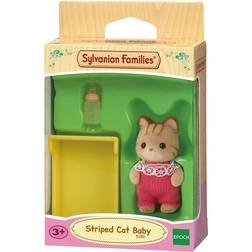 Sylvanian Families Striped Cat Baby