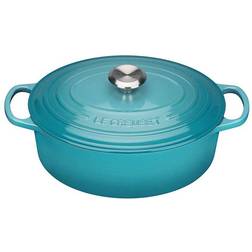 Le Creuset Caribbean Signature Cast Iron Oval con coperchio 4.1 L