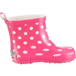 Playshoes Half Shaft Boots - Pink Points