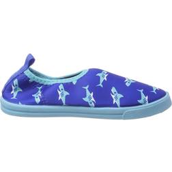 Playshoes Aqua Pantofole Squalo - Blu