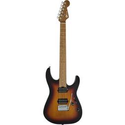 Charvel Pro-Mod DK24 HH 2PT CM Gloss Black Chitarra Elettrica