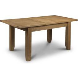 Julian Bowen Astoria Extendable Solid Oak Dining Table 90x140cm