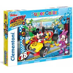 Clementoni Disney Junior Mickey & the Roadster Racers 104 Pieces