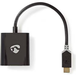 Nedis USB C-HDMI 3.1 M-F Adapter 0.2m