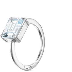 Efva Attling A Macaron Dream Ring - Silver/Topaz