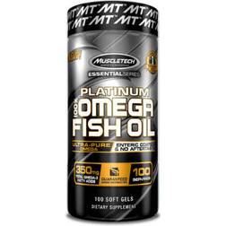 Muscletech Platinum 100% Omega Fish Oil 100pcs 100 pcs