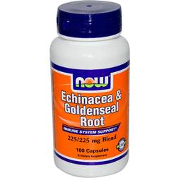 Now Foods Echinacea & Goldenseal Root 100 stk