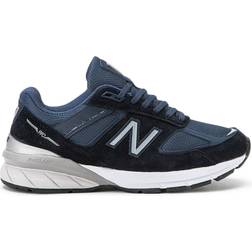 New Balance 990v5 Made in USA Wide - Navy Silver