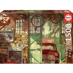 Educa Old Garage Arly Jones 1500 Pieces