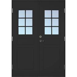 Scandidoor Standard Åmål Ytterdörr Klarglas S 9000-N H (150x200cm)
