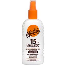 Malibu Medium Protection Lotion Spray SPF15 200ml