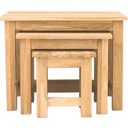 Baumhaus Mobel Oak Nesting Table 47x62cm 3pcs