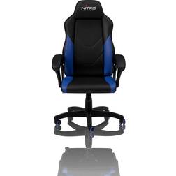 Nitro Concepts C100 Sedia Da Gaming Per Pc Seduta Imbottita Nero, Blu