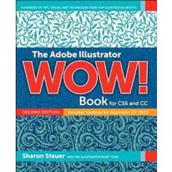 The Adobe Illustrator CC WOW! Book (Hæftet, 2019)
