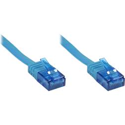 Good Flat RJ45-RJ45 U/UTP Cat6a 0.5m