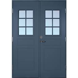 Scandidoor Standard Åmål Ytterdörr Klarglas S 6020-R90B H (140x210cm)