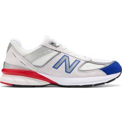 New Balance 990v5 Grey Royal Red