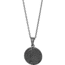 Joanli Nor Bell Necklace - Black/Black