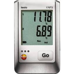 Testo 0572 1762 176 T2 Data Logger Temperatura Misura 50 Fino A +400 °C