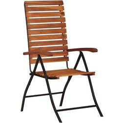 vidaXL 44391 2-pack Positionsstol, Trädgårdsmatstol