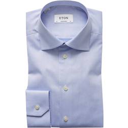 Eton Signature Twill Shirt - Light Blue