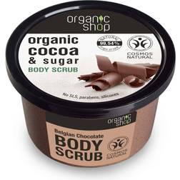 Organic Shop Belgian Chocolate Body Scrub 250ml