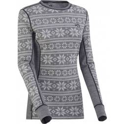 Kari Traa Knute Wool Long Sleeve Baselayer Top - Dusty