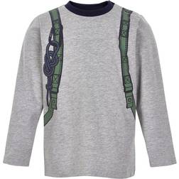 Minymo T-shirt - Grey Melange (131085-1230)