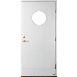 Leksandsdörren Trend Almo Ytterdörr Klarglas S 0502-Y V (100x200cm)