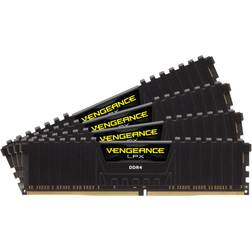 Corsair 128GB (4 x 32GB) Vengeance LPX, DDR4 2666MHz, CL16, 1.20V, musta