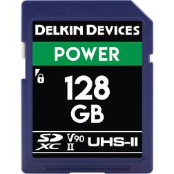 Delkin Devices 128GB SDXC 2000X Memory Card V90 UHS-II #DDSDG2000128