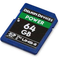 Delkin Devices 64GB SDXC 2000X Memory Card V90 UHS-II #DDSDG200064G