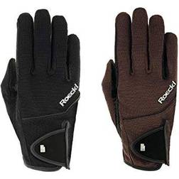 Roeckl Guantes de Equitación Milano - Dark Brown