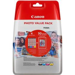 Canon CLI-571 Photo Value Pack - Jaune/Magenta