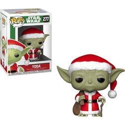 Funko Pop! Star Wars Holiday Santa Yoda