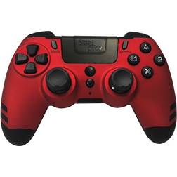 Steelplay MetalTech Wireless Controller PS4/PC -Ohjain Punainen