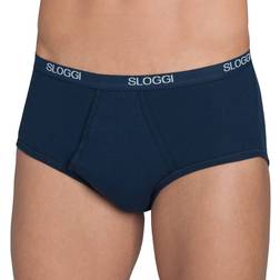 Sloggi Men Basic Maxi Boxer Briefs - Night Blue