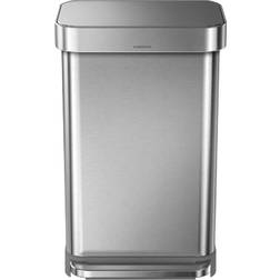 Simplehuman Rectangular Pedal Bin with Liner Pocket 55L