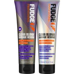 Fudge Clean Blonde Damage Rewind Toning Violet Duo 2x250ml