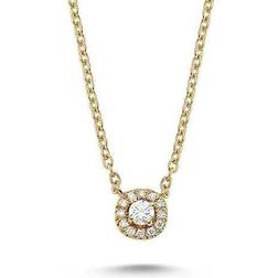 Nuran Coronet Pendant - Gold/Diamonds